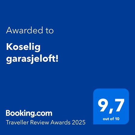 Koselig Garasjeloft! Lejlighed Langevag Eksteriør billede